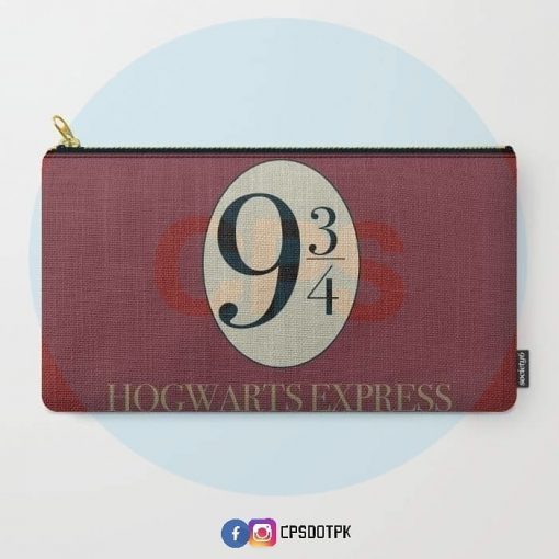 Customize Printed Hogwarts Express Zipper Pouch