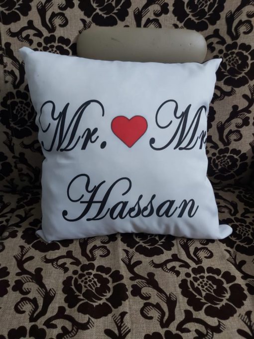 Customized Name Printing Cushion - Image 2