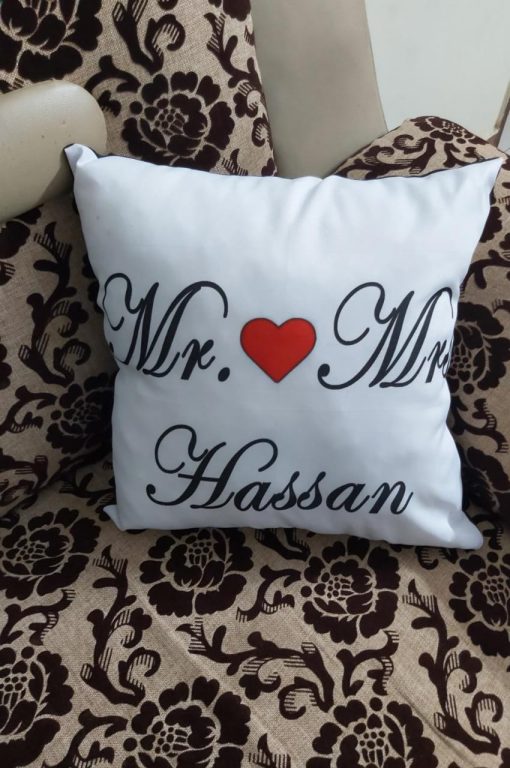 Customized Name Printing Cushion - Image 3
