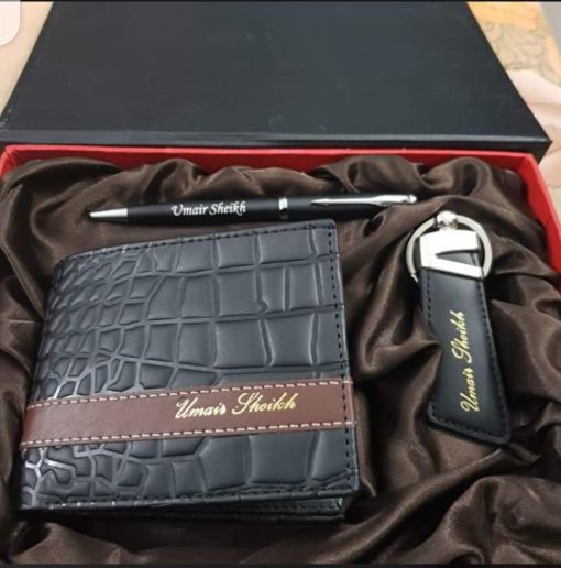 Customize Name Wallet keychain Pen Set - Image 3