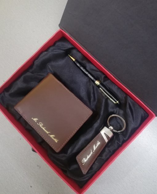 Customize Name Wallet keychain Pen Set - Image 4