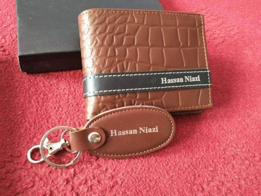 Customize Name Wallet keychain Set - Image 4
