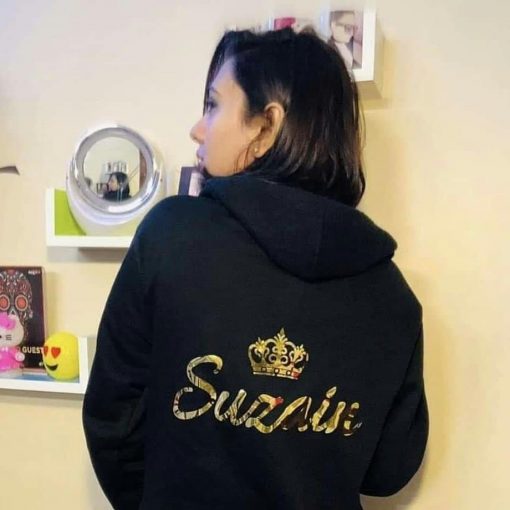 Custom Name Printed Hoodie - Image 4