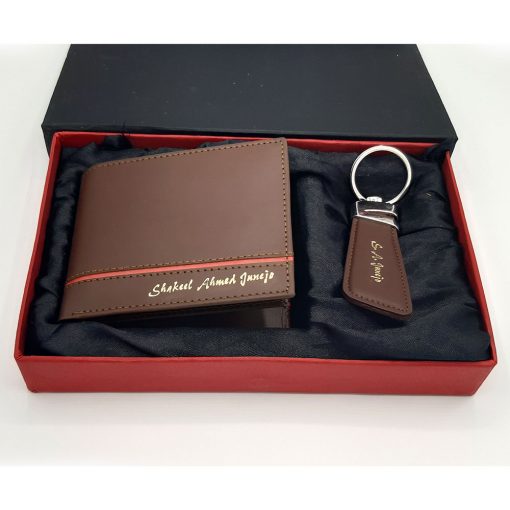 Customize Name Wallet keychain Set - Image 6