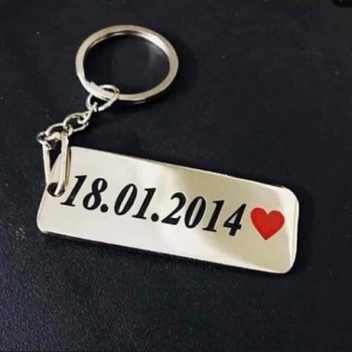 Customize Quote Metal Keychains - Image 2