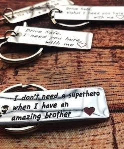 Customize Quote Metal Keychains