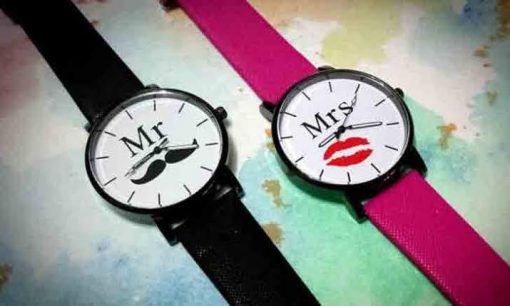 Customize Name Printed Couple Watches - Image 9