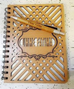 CUSTOMIZE YOUR OWN WOODEN NOTEBOOK AND PEN