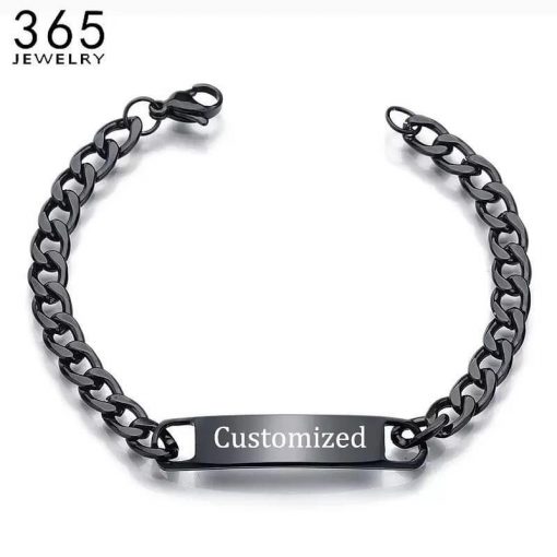 Customized Name Men’s Bracelet - Image 2