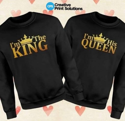 Couple King Queen SweatShirt