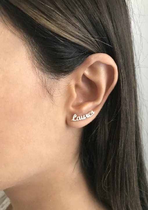 Personalized Name Earring - Image 4
