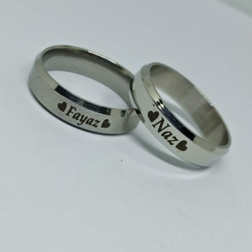 Customize Name Engrave Rings - Image 4
