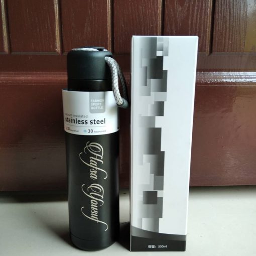 Customize name Stainless Steel Heavy duty Water bottle - Image 3