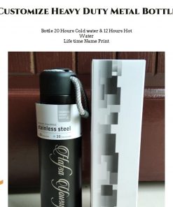 Customize name Stainless Steel Heavy duty Water bottle