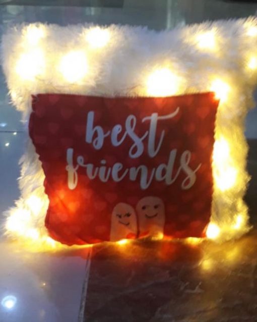 Customized Fur Led Cushion