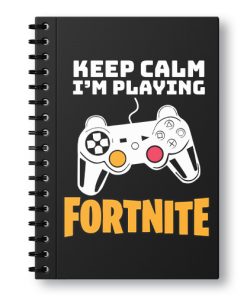 Custom Printed Fortnite Spiral Notebook