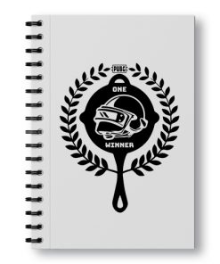 Custom Printed PUBG Spiral Notebook