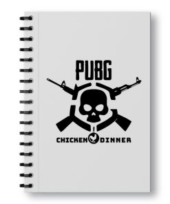 Custom Printed PUBG Spiral Notebook