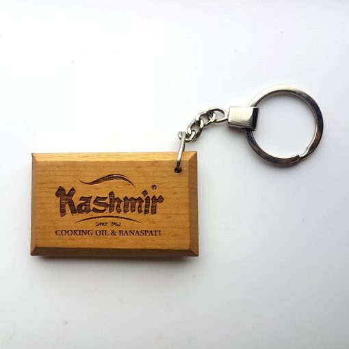 Customized Wooden Engraved Keychain