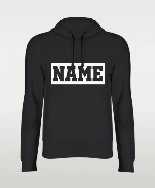 Customize Name White Box Hoodie