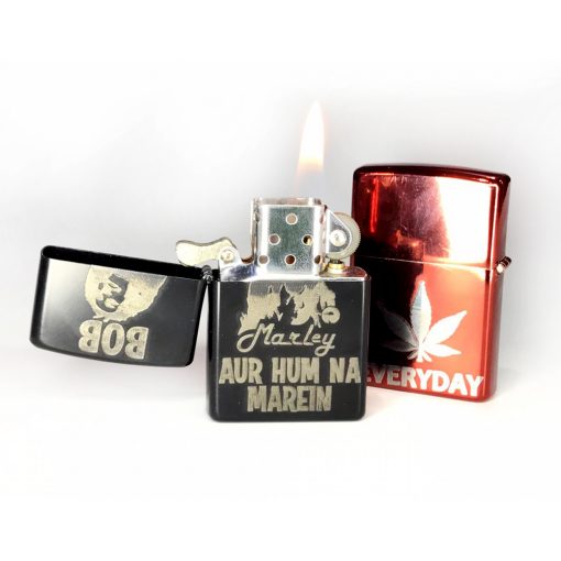 Name Engraved Customized Lighter RED - Image 8