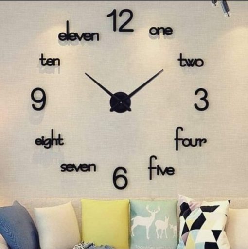 Acrylic Wall Clock
