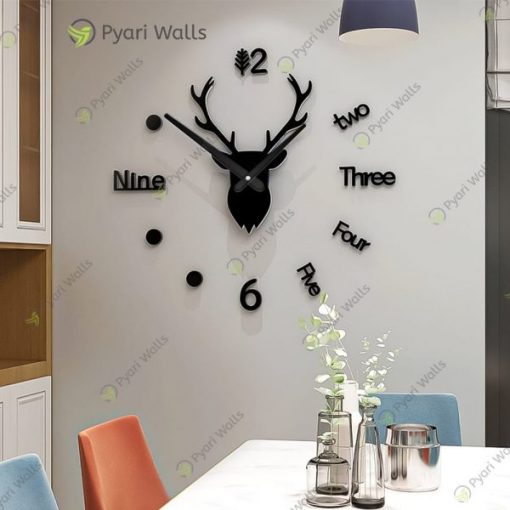 Deer Wall Clock Large – Hot Selling - Image 4