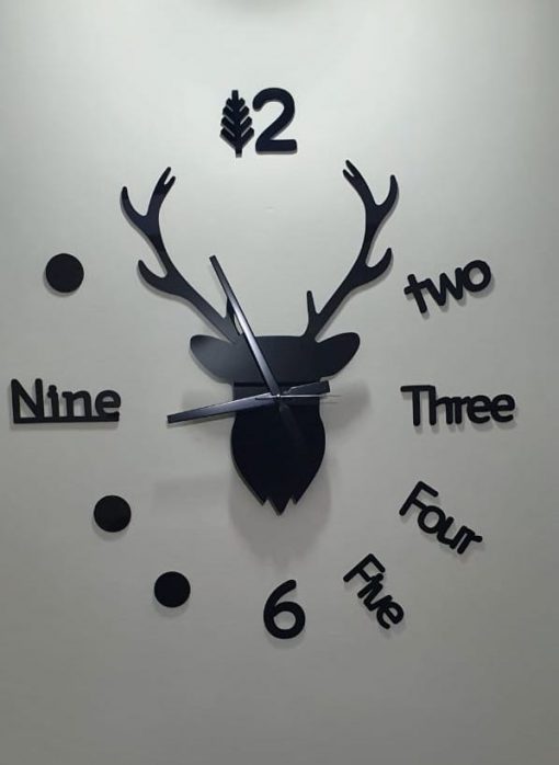 Deer Wall Clock Large – Hot Selling - Image 2