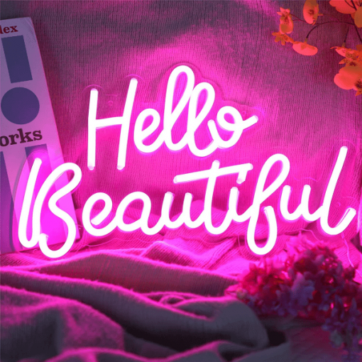 Hello beautiful Neon light - Image 2