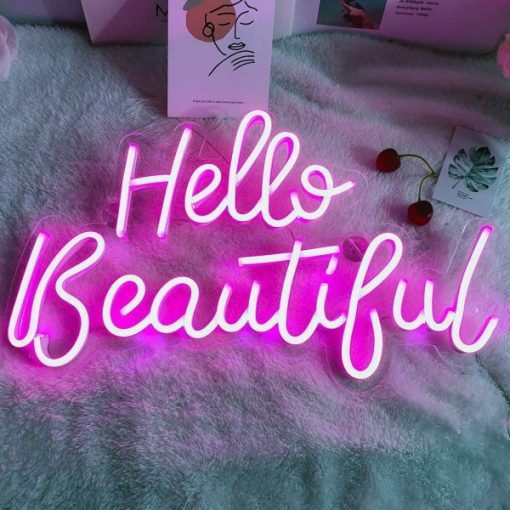 Hello beautiful Neon light - Image 5
