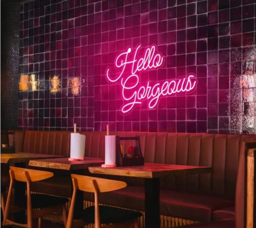 Hello gorgeous Neon light - Image 3