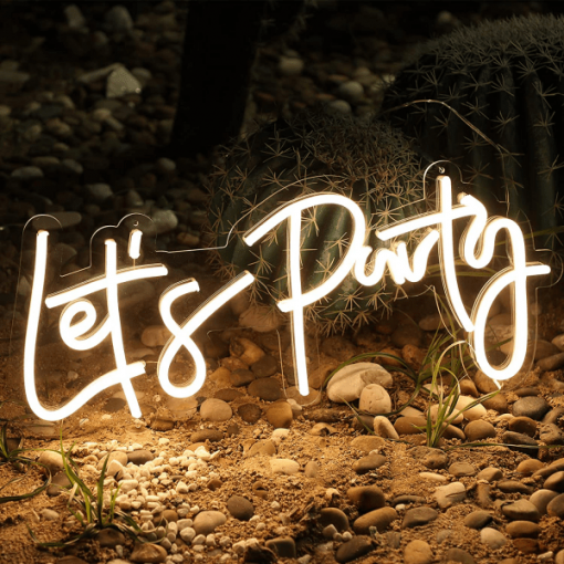Lets party Neon light - Image 2