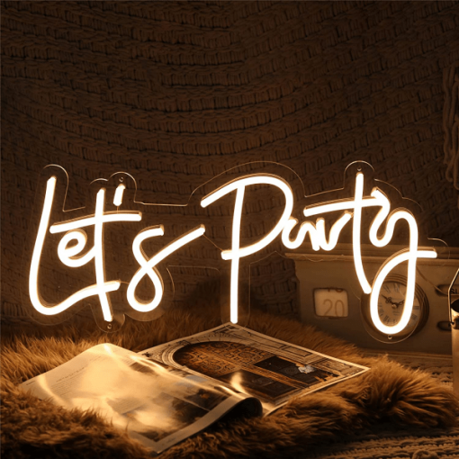 Lets party Neon light - Image 5